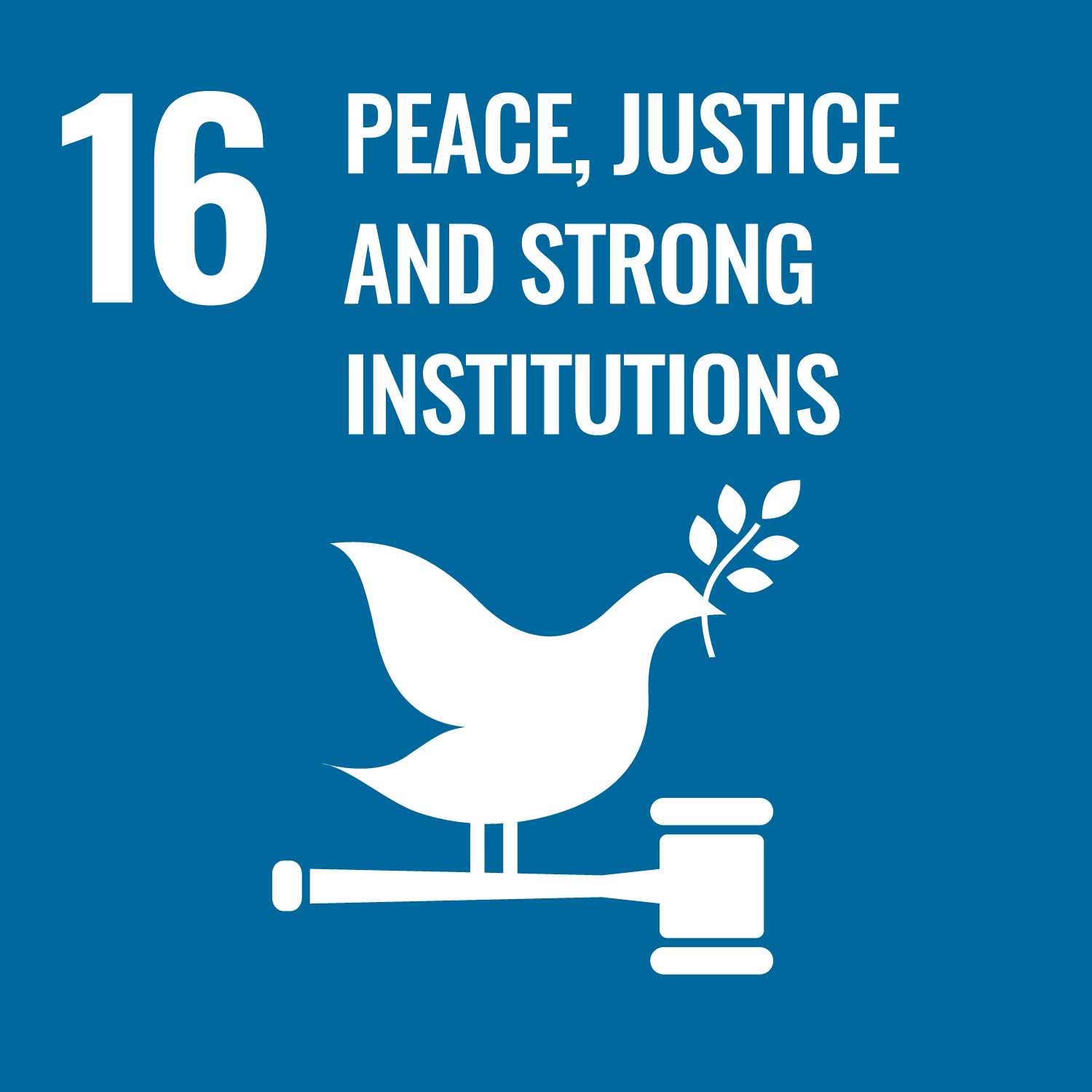 SDG 16: Promote peaceful and inclusive societies for sustainable development
